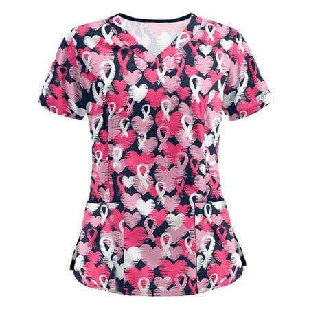 Women Scrub_Top Working Uniform Blouse Short Sleeve V-Neck Workwear T-Shirt with Pocket Comfy Tops XXL
Women Scrub_Top Working Uniform Blouse Short Sleeve V-Neck Workwear T-Shirt with Pocket Comfy Tops XXL