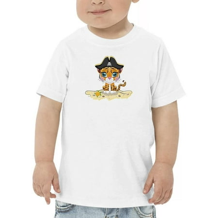 Sweet Pirate Tiger T-Shirt Toddler -Image by Shutterstock 3 Toddler