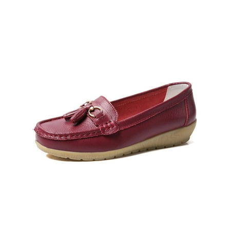Rockomi Women s PU Leather Shoes Work Casual Flats Ladies Slip On Driving Loafers
Rockomi Women s PU Leather Shoes Work Casual Flats Ladies Slip On Driving Loafers