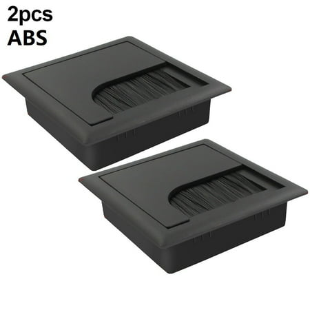 Wire Cable Hole Cover 2PCS ABS Desk Wire Cable Office Table Hole Cover Outlet 80*80mm-Black
Wire Cable Hole Cover 2PCS ABS Desk Wire Cable Office Table Hole Cover Outlet 80*80mm-Black