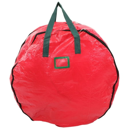 Qumonin Double Layer Christmas Wreath Container Zippered Wreath Storage Bag with Handles
Qumonin Double Layer Christmas Wreath Container Zippered Wreath Storage Bag with Handles