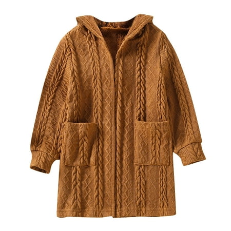 Toddler Child Kids Baby Boys Girls Solid Knit Cardigan Sweater Hooded Coat Jacket Outer Outfits Clothes Coat Girls 5t
Toddler Child Kids Baby Boys Girls Solid Knit Cardigan Sweater Hooded Coat Jacket Outer Outfits Clothes Coat Girls 5t