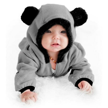 Baozhu Baby Fluffy Jumpsuit Hooded Fleece Rompers Long Sleeve Zipper Onesies Outwear For Boys&Girls
Baozhu Baby Fluffy Jumpsuit Hooded Fleece Rompers Long Sleeve Zipper Onesies Outwear For Boys&Girls