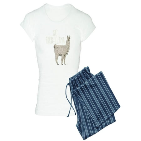 CafePress - No Prob Llama - Women s Light Pajamas