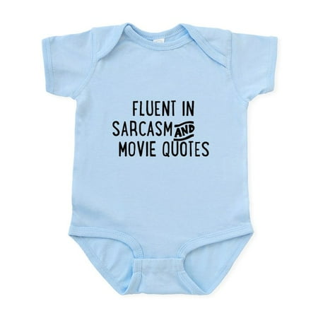 CafePress - Fluent In Sarcasm And Movie Quotes Body Suit - Baby Light Bodysuit Size Newborn - 24 Months
CafePress - Fluent In Sarcasm And Movie Quotes Body Suit - Baby Light Bodysuit Size Newborn - 24 Months
