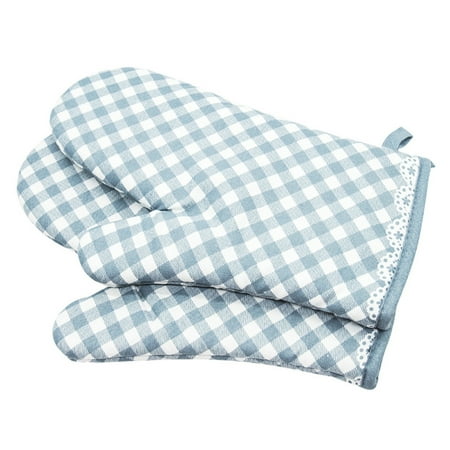 BONYOUN 2Pcs Kitchen Plaid Non Slip Heat Resistant Microwave Oven Baking Gloves Mittens
BONYOUN 2Pcs Kitchen Plaid Non Slip Heat Resistant Microwave Oven Baking Gloves Mittens