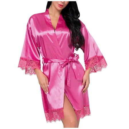 Ziloco Women s Casual Winter Leng Bathrobe Solid Home Clothes Long Sleeve Dress stitch pajamas ,Pink,3XL
Ziloco Women s Casual Winter Leng Bathrobe Solid Home Clothes Long Sleeve Dress stitch pajamas ,Pink,3XL