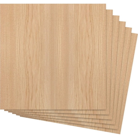 Ekena Millwork 7 3/4 W x 7 3/4 H x 1/4 T Wood Hobby Boards Hickory (6-Pack)