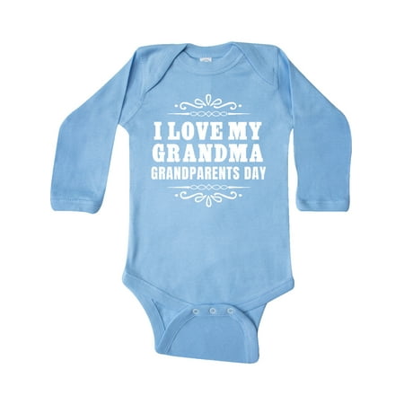 Inktastic Grandparents Day I Love My Grandma Gift Baby Boy or Baby Girl Long Sleeve Bodysuit
Inktastic Grandparents Day I Love My Grandma Gift Baby Boy or Baby Girl Long Sleeve Bodysuit