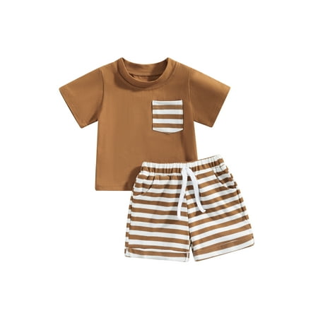 Coduop Infant Baby Boys Summer Tracksuit Short Sleeve T-shirt Tops and Shorts 2Pcs Outfit Set
Coduop Infant Baby Boys Summer Tracksuit Short Sleeve T-shirt Tops and Shorts 2Pcs Outfit Set