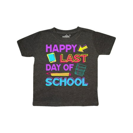 Inktastic Happy Last Day of School retro school supplies Gift Toddler Boy or Toddler Girl T-Shirt
Inktastic Happy Last Day of School retro school supplies Gift Toddler Boy or Toddler Girl T-Shirt