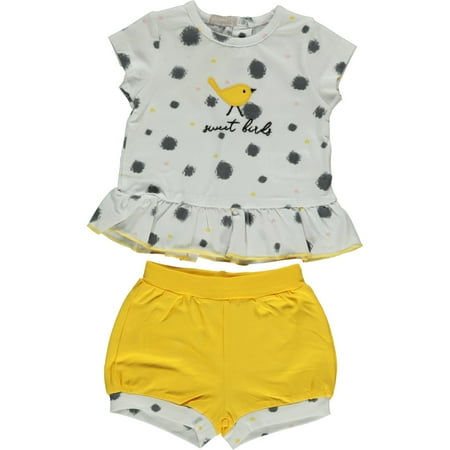 Little Sparrow 2-Piece Tee & Shorts Set 
Little Sparrow 2-Piece Tee & Shorts Set