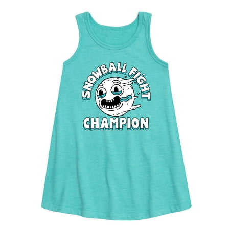 Instant Message - Snowball Fight Champion - Toddler & Youth Girls A-line Dress
Instant Message - Snowball Fight Champion - Toddler & Youth Girls A-line Dress