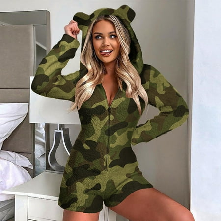 Women s Jumpsuits Rompers & Overalls Fashion Summer Women Long Sleeve Hooded Jumpsuit Pajamas Casual Winter Warm Rompe Sleepwear For Casual Beach Business
Women s Jumpsuits Rompers & Overalls Fashion Summer Women Long Sleeve Hooded Jumpsuit Pajamas Casual Winter Warm Rompe Sleepwear For Casual Beach Business