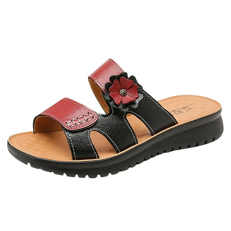 Quealent Adult Women Sandal Shoes Women Sandals Heel 2023 New Summer Outwear Middle Aged Flat Bottom Flower Pattern Sandals for Women Size 12 Red 8
Quealent Adult Women Sandal Shoes Women Sandals Heel 2023 New Summer Outwear Middle Aged Flat Bottom Flower Pattern Sandals for Women Size 12 Red 8