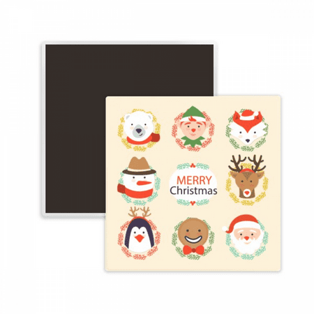 Circle Merry mas Snowman Festival Square Ceracs Fridge Magnet Keepsake Memento
Circle Merry mas Snowman Festival Square Ceracs Fridge Magnet Keepsake Memento