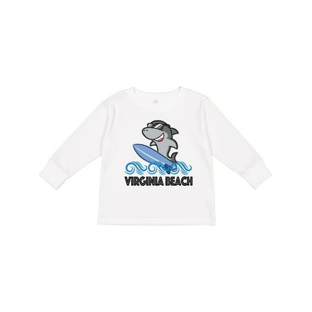 Inktastic Virginia Beach VA Funny Shark Gift Toddler Boy or Toddler Girl Long Sleeve T-Shirt
Inktastic Virginia Beach VA Funny Shark Gift Toddler Boy or Toddler Girl Long Sleeve T-Shirt