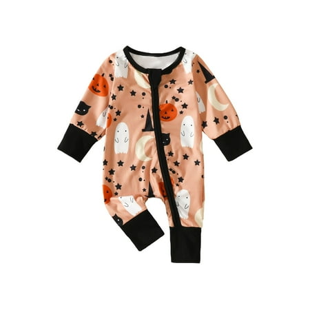 EnJoCho Halloween Baby Boys and Girls Long Sleeved Pumpkin Print Jumpsuit for 0 to 24 Years Halloween Party Role Play Outfits Winter Fall Clothes for Kids Baby Boys Girls
EnJoCho Halloween Baby Boys and Girls Long Sleeved Pumpkin Print Jumpsuit for 0 to 24 Years Halloween Party Role Play Outfits Winter Fall Clothes for Kids Baby Boys Girls