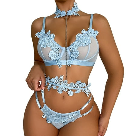adviicd Women S Lingerie Women s Lingerie Hollow Tie Two Piece Set Lady Sexual Sensual Cutout Cute Two-Piece Christmas Lingerie Blue M
adviicd Women S Lingerie Women s Lingerie Hollow Tie Two Piece Set Lady Sexual Sensual Cutout Cute Two-Piece Christmas Lingerie Blue M