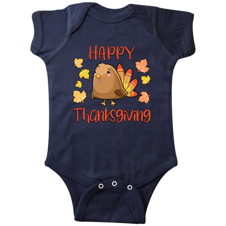 Inktastic Happy Thanksgiving Cute Little Turkey with Fall Leaves Gift Baby Boy or Baby Girl Bodysuit
Inktastic Happy Thanksgiving Cute Little Turkey with Fall Leaves Gift Baby Boy or Baby Girl Bodysuit