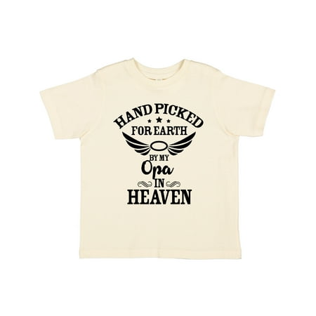 Inktastic Handpicked for Earth By My Opa in Heaven with Angel Wings Gift Toddler Boy or Toddler Girl T-Shirt
Inktastic Handpicked for Earth By My Opa in Heaven with Angel Wings Gift Toddler Boy or Toddler Girl T-Shirt