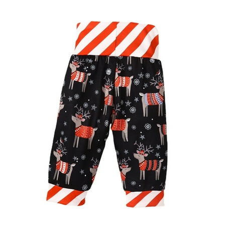 Baby Boys Girls Cute Cartoon Striped High Waisted Trousers Pants Christmas Clothes Size 5 Little Boys Clothes Baby Stretchy Pants
Baby Boys Girls Cute Cartoon Striped High Waisted Trousers Pants Christmas Clothes Size 5 Little Boys Clothes Baby Stretchy Pants
