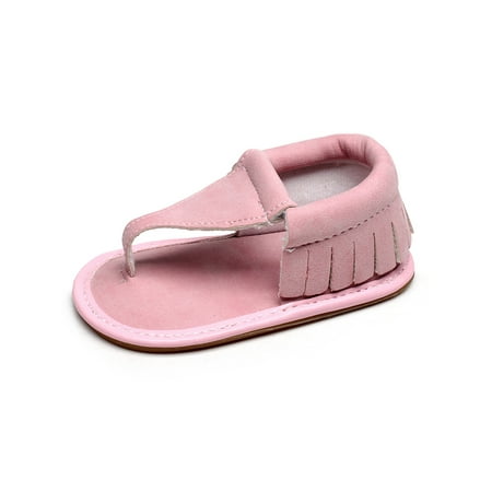 Sanviglor Baby Girls Boys Flat Sandals Slip On Gladiator Sandal Rubber Sole Flats Summer Cute Casual Crib Shoes Tassel Clip Toe Pink 4C
Sanviglor Baby Girls Boys Flat Sandals Slip On Gladiator Sandal Rubber Sole Flats Summer Cute Casual Crib Shoes Tassel Clip Toe Pink 4C
