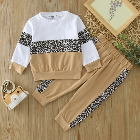 FZM Christmas Toddler Boys Long Sleeve Leopard Print Sweatshirt Pullover T Shirt Tops Pants Outfits
FZM Christmas Toddler Boys Long Sleeve Leopard Print Sweatshirt Pullover T Shirt Tops Pants Outfits