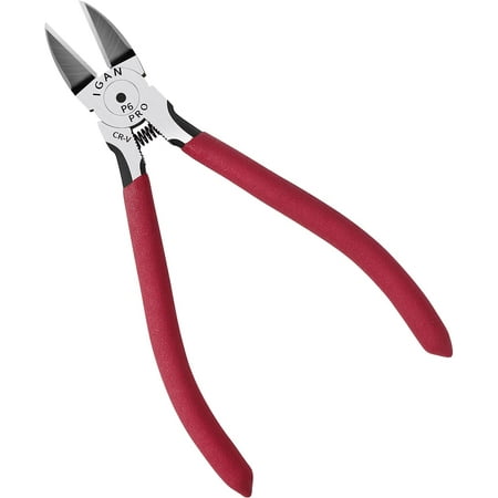 -P6 Wire Flush Cutters 6-inch Ultra Sharp & Powerful Side Cutter Clippers with Longer Flush Cutting Edge Ideal Wire Snips for Crafting Floral Electrical & Any Clean Cut Needs
-P6 Wire Flush Cutters 6-inch Ultra Sharp & Powerful Side Cutter Clippers with Longer Flush Cutting Edge Ideal Wire Snips for Crafting Floral Electrical & Any Clean Cut Needs