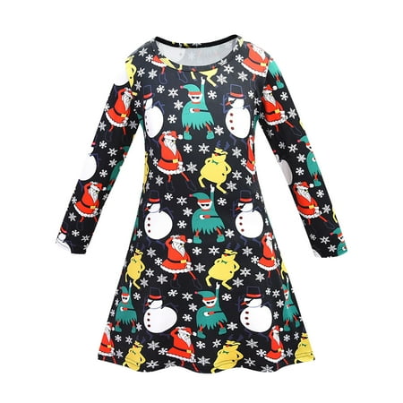 PMUYBHF Girls Christmas Dress Toddler Kids Girls Cute Christmas Cartoon Prints Princess Dress Bag Outfits Baby Girl Dresses 18-24 Months Pink
PMUYBHF Girls Christmas Dress Toddler Kids Girls Cute Christmas Cartoon Prints Princess Dress Bag Outfits Baby Girl Dresses 18-24 Months Pink