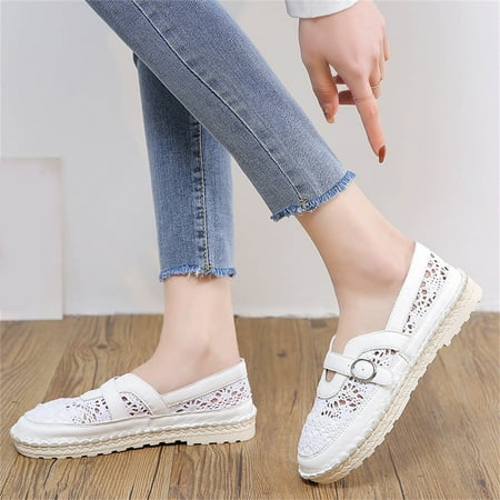WANYNG Fashion Summer Women Casual Shoes Fisherman Shoes Flat Thick Bottom Mesh Buckle Solid Color
WANYNG Fashion Summer Women Casual Shoes Fisherman Shoes Flat Thick Bottom Mesh Buckle Solid Color