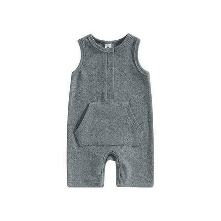 Bagilaanoe Newborn Baby Boy Summer Jumpsuit Sleeveless Bodysuit 3M 6M 9M 12M 18M Infant Casual One Piece Romper
Bagilaanoe Newborn Baby Boy Summer Jumpsuit Sleeveless Bodysuit 3M 6M 9M 12M 18M Infant Casual One Piece Romper