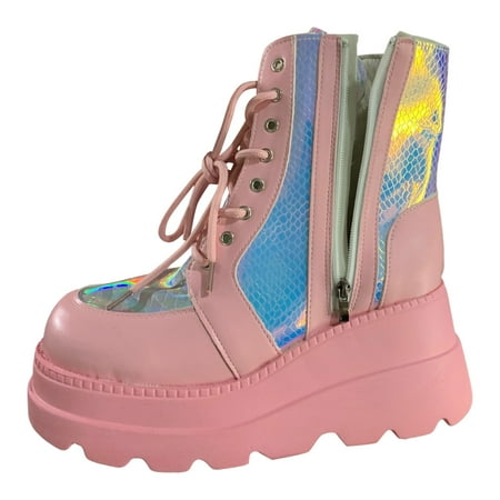 PMUYBHF Fall And Winter New Thick Bottom Short Boots Blocking Color Lace up In Europe And The United States Women s Shoes 44.98
PMUYBHF Fall And Winter New Thick Bottom Short Boots Blocking Color Lace up In Europe And The United States Women s Shoes 44.98