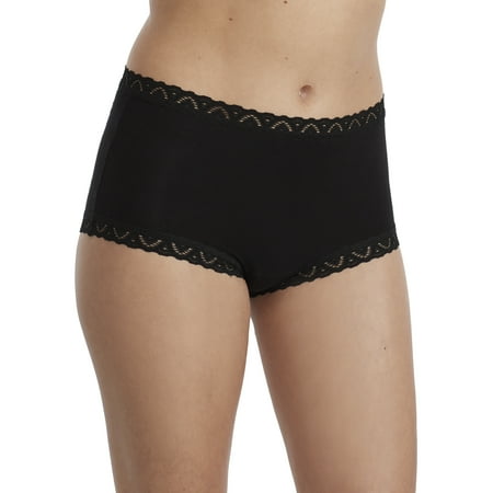 Hanky Panky Womens Cotton High-Waist Boyshort Style-891292