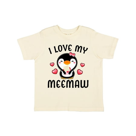Inktastic I Love My Meemaw with Cute Penguin and Hearts Gift Toddler Toddler Girl T-Shirt
Inktastic I Love My Meemaw with Cute Penguin and Hearts Gift Toddler Toddler Girl T-Shirt