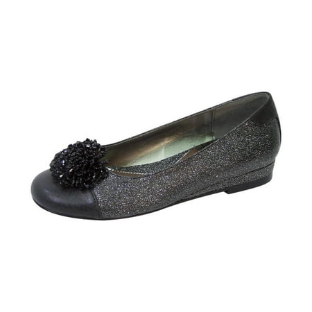 FUZZY Andie Women s Wide Width Dress Casual Round Toe Flats with Bow