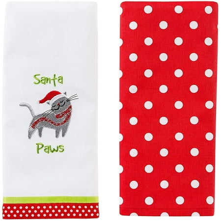 SKL Home by Saturday Knight Ltd. Yappy Howlidays 2-Piece Dish Towel Set Multicolored
SKL Home by Saturday Knight Ltd. Yappy Howlidays 2-Piece Dish Towel Set Multicolored