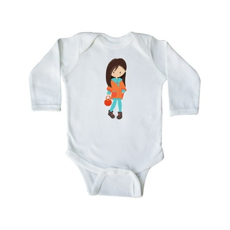 Inktastic Fashion Girl Brown Hair Orange Jacket Leggings Gift Baby Girl Long Sleeve Bodysuit
Inktastic Fashion Girl Brown Hair Orange Jacket Leggings Gift Baby Girl Long Sleeve Bodysuit