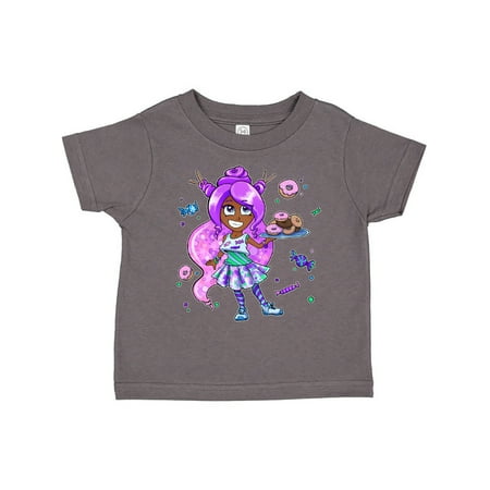 Inktastic Girl with Purple Hair Donuts and Candy Gift Toddler Boy or Toddler Girl T-Shirt
Inktastic Girl with Purple Hair Donuts and Candy Gift Toddler Boy or Toddler Girl T-Shirt