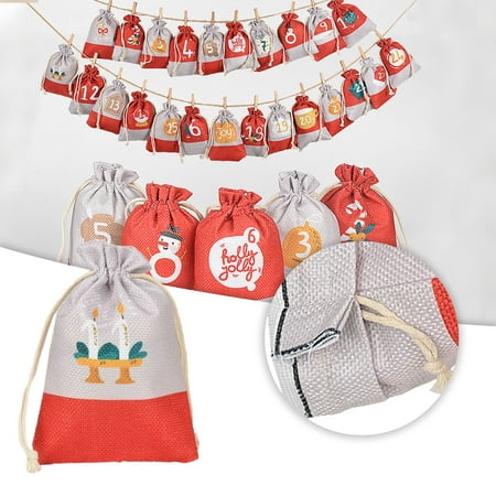 Cuoff Christmas Decorations Room Decor Advent Calendar Filler 2023 for Kids Women Men 18 X 13 Cm Large Christmas Calendar Advent Calendar Filler 24 Cloth Bags Bags Advent Calendar Bags DIY
Cuoff Christmas Decorations Room Decor Advent Calendar Filler 2023 for Kids Women Men 18 X 13 Cm Large Christmas Calendar Advent Calendar Filler 24 Cloth Bags Bags Advent Calendar Bags DIY