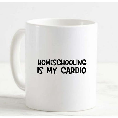 Coffee Mug Homeschooling Is My Cardio Parent School Teacher Home White Cup Funny Gifts for work office him her
Coffee Mug Homeschooling Is My Cardio Parent School Teacher Home White Cup Funny Gifts for work office him her