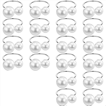20Pack Pearl Napkin Rings Set Silver Napkin Buckles Metal Holiday Napkin Rings Holders Serviette Buckles for Table Decor
20Pack Pearl Napkin Rings Set Silver Napkin Buckles Metal Holiday Napkin Rings Holders Serviette Buckles for Table Decor