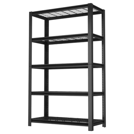 Storage Shelves Heavy Duty Garage Shelving 5 Tier Steel Shelving Unit Double Layer Column Adjustable Garage Storage Rack 490 Lbs Load Capacity Per Shelf-72 H X35.5 W X 16 D
Storage Shelves Heavy Duty Garage Shelving 5 Tier Steel Shelving Unit Double Layer Column Adjustable Garage Storage Rack 490 Lbs Load Capacity Per Shelf-72 H X35.5 W X 16 D