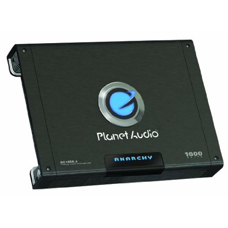 Planet Audio Anarchy Ac1600.4 Car Amplifier - 1.60 Kw Pmpo - 4 Channel Yes - 102 Db Snr (ac1600-4)