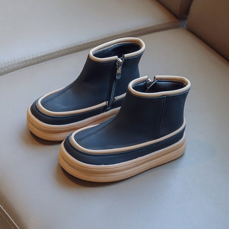 LYCAQL Toddler Shoes Fashiona Winter Children Boots for Boys and Girls Non Slip Thick Soles Flat Bottoms Round Toe Girls Boots Size Toddler 8 (Black 13.5 Little Child)
LYCAQL Toddler Shoes Fashiona Winter Children Boots for Boys and Girls Non Slip Thick Soles Flat Bottoms Round Toe Girls Boots Size Toddler 8 (Black 13.5 Little Child)