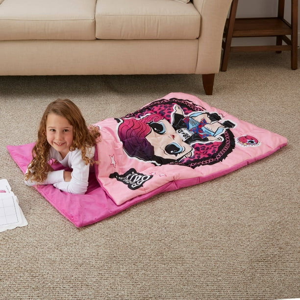 L.O.L. Surprise! Kids Weighted Blanket Slumber Bag, 5lb, I'm a Rockstar