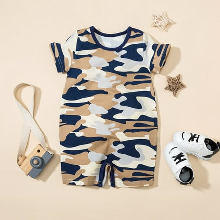 KONBECA Baby Boys Girls Rompers Infants Pure Cotton Coverall Toddler Baby Boys Bodysuit Stripe Camouflage Letter Printing Home Comfort Jumpsuit Outfits (3-18 Months)
KONBECA Baby Boys Girls Rompers Infants Pure Cotton Coverall Toddler Baby Boys Bodysuit Stripe Camouflage Letter Printing Home Comfort Jumpsuit Outfits (3-18 Months)