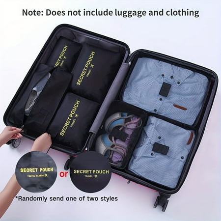 SHZHLAIFUZB Travel Organizer Packing Cubes 7-Piece Set For Suitcase Luggage Stylish Clothes Bag With Convenient Shoes Bag Perfect for Efficient Organization On-The-Go
SHZHLAIFUZB Travel Organizer Packing Cubes 7-Piece Set For Suitcase Luggage Stylish Clothes Bag With Convenient Shoes Bag Perfect for Efficient Organization On-The-Go