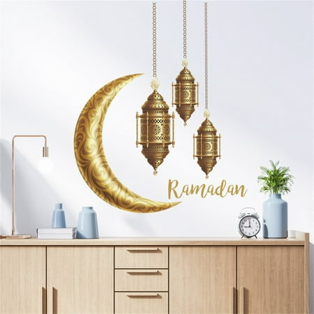 Gerich Gold Ramadan Lantern Muslim Ramadan Wall Stickers Mural Home Decoration Styles 3#
Gerich Gold Ramadan Lantern Muslim Ramadan Wall Stickers Mural Home Decoration Styles 3#