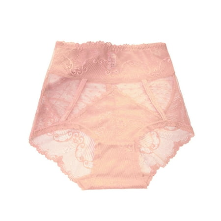 TAIAOJING Women s Cotton Thong Lace High Waist Abdomen Light Body Sculpting Mesh Underwear Panties Brief
TAIAOJING Women s Cotton Thong Lace High Waist Abdomen Light Body Sculpting Mesh Underwear Panties Brief